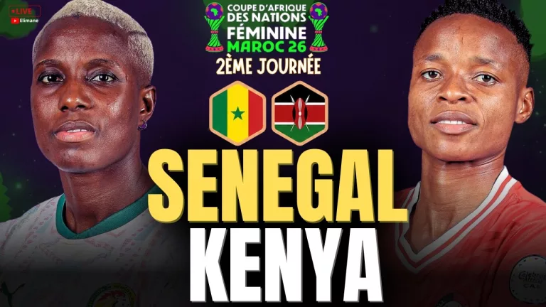 CAN Féminine 2026 : Sénégal affronte le Kenya ce lundi à 17h GMT