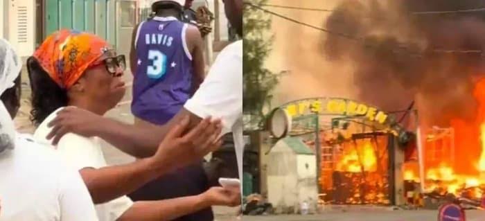 Incendie au restaurant Aby’s Garden d'Aby Ndour