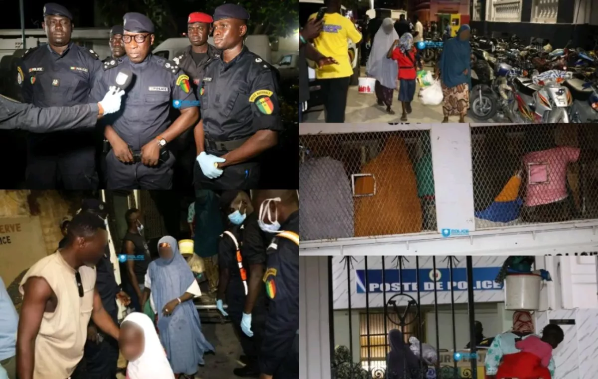 Colobane, Tilène, Soumbédioune...: la police déloge les mendiants de la capitale, 234 interpellations