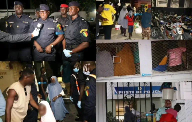 Colobane, Tilène, Soumbédioune...: la police déloge les mendiants de la capitale, 234 interpellations