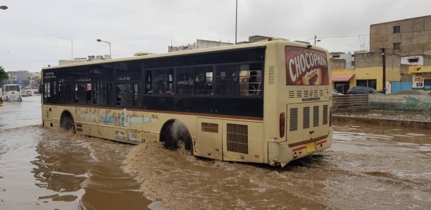 Fortes pluies à Dakar : Suspension temporaire du réseau urbain Dakar Dem Dikk