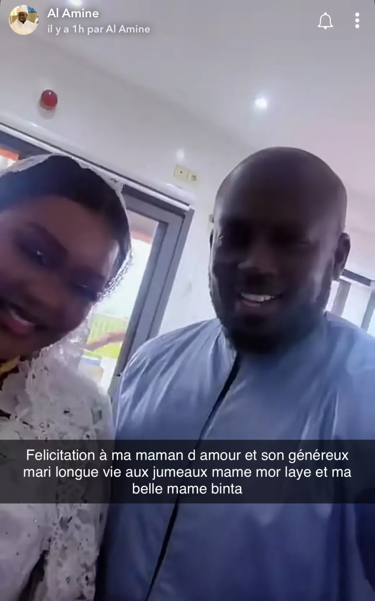 Carnet Rose : Maman Aziz Ndiaye donne naissance à des jumeaux. Découvrez les noms des bébés