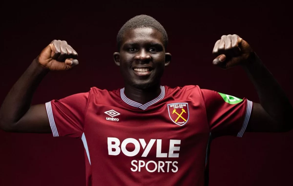 West Ham : un autre latéral gauche sénégalais arrive pour remplacer El Hadji Malick Diouf