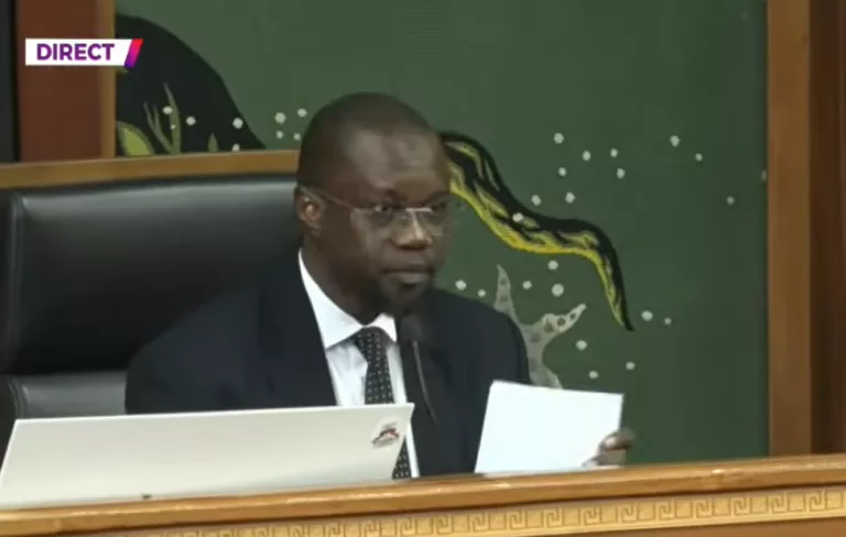 Décret de convocation, temps de parole et répliques : Ousmane Sonko détaille le déroulement de la DPG