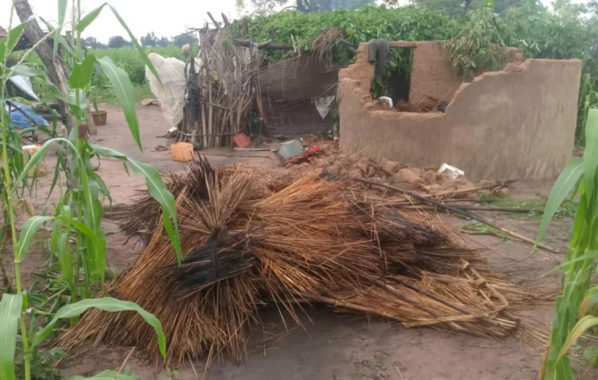 Wassadou Dépôt (Tambacounda) : Une habitation entièrement détruite par la foudre