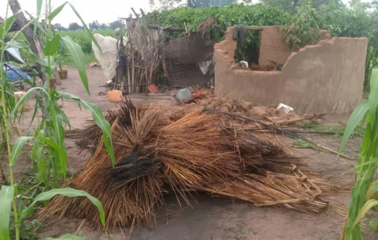 Wassadou Dépôt (Tambacounda) : Une habitation entièrement détruite par la foudre