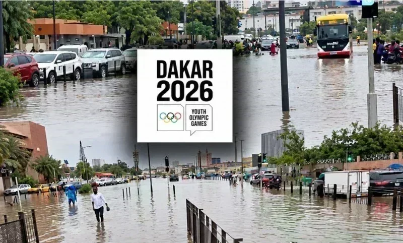 Inondations à Dakar : stade Iba Mar Diop sous les eaux