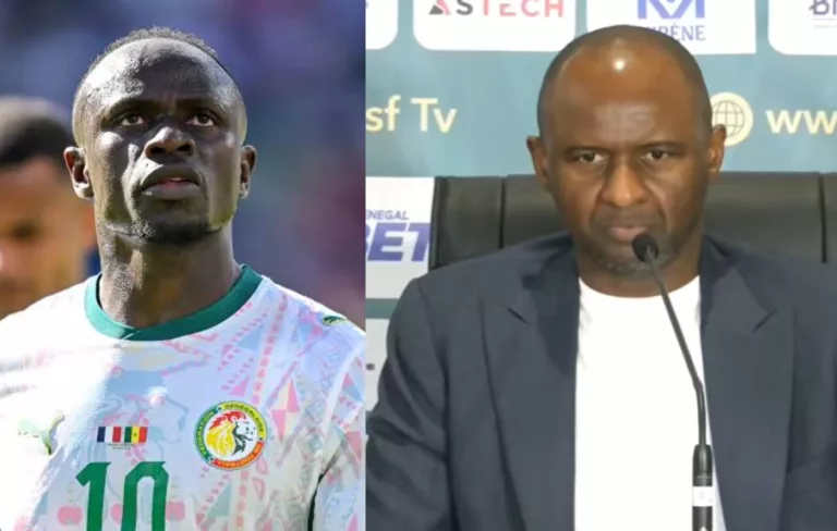 Son salaire, l’absence de Sadio Mané…: Patrick Vieira clarifie tout