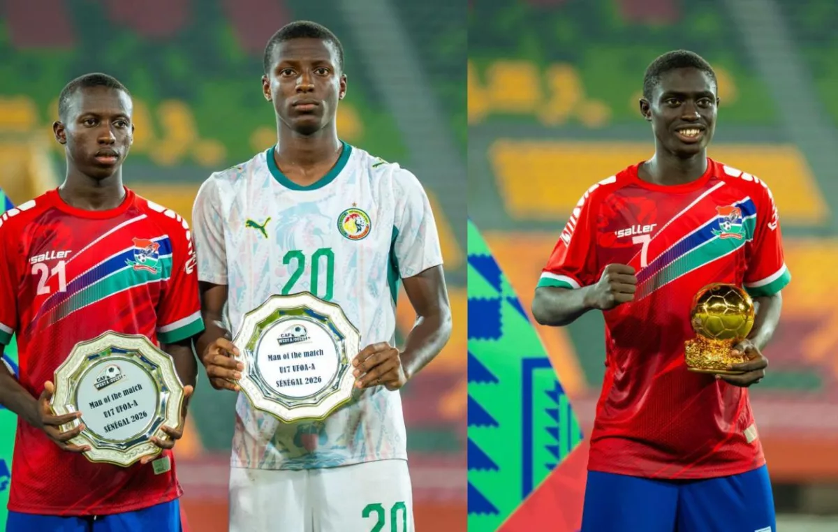 Tournoi UFOA-A U17 : la Gambie et le Sénégal se partagent les trophées individuels