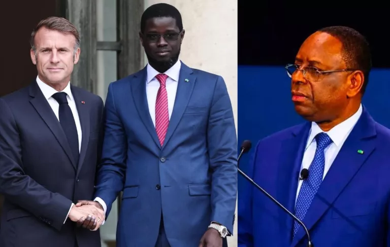 À New York, Diomaye Faye échange avec Macron sur la candidature de Macky Sall à l’ONU