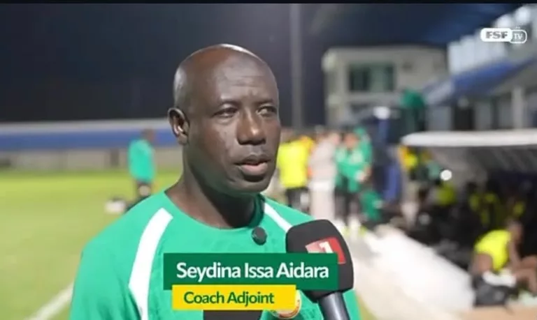 Seydina Issa Aïdara juge très positifs ses premiers échanges avec Patrick Vieira