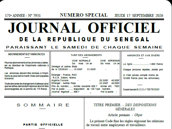 Nouveaux Codes publiés au Journal officiel : La colère syndicale ne retombe pas