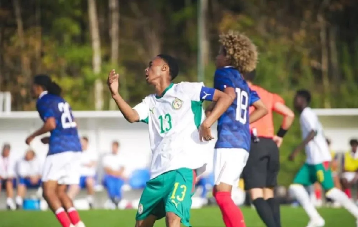 Match amical U17 : le Sénégal battu par la France à Clairefontaine