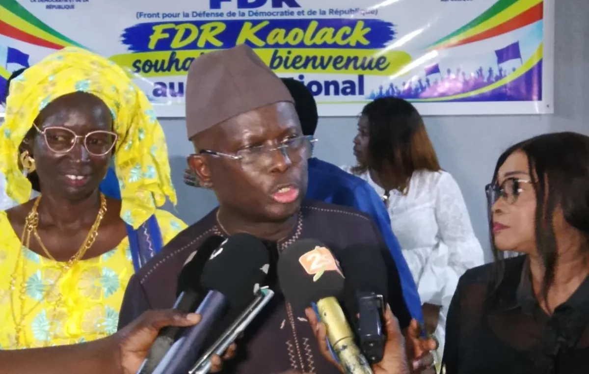 Tournée nationale du FDR dans le Saloum : Modou Diagne Fada interpelle le gouvernement sur la campagne arachidière