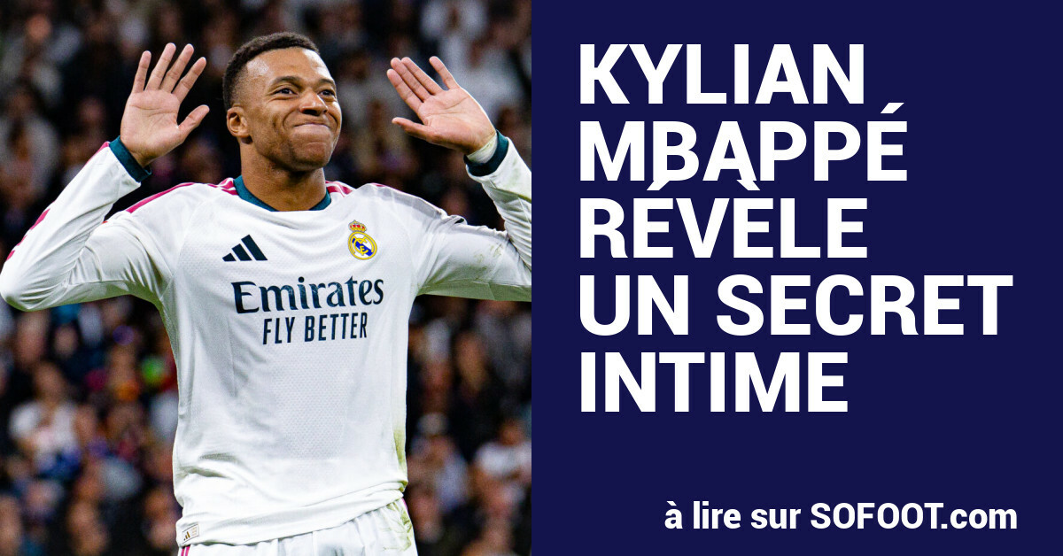 Football : Kylian Mbappé livre un secret intime