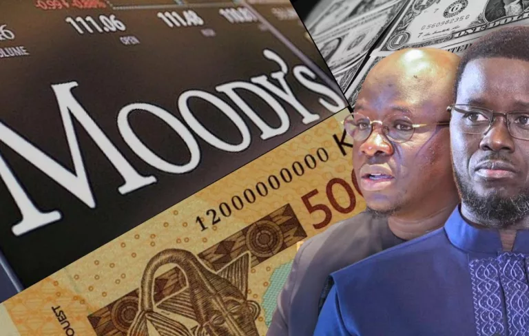 Traitement de la dette : Moody’s dégrade davantage la note du Sénégal