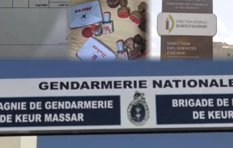 Fausse quittance de la DGID vendue à 2 millions FCFA, cachets de préfet et de maires… Les découvertes de la BR de Keur Massar