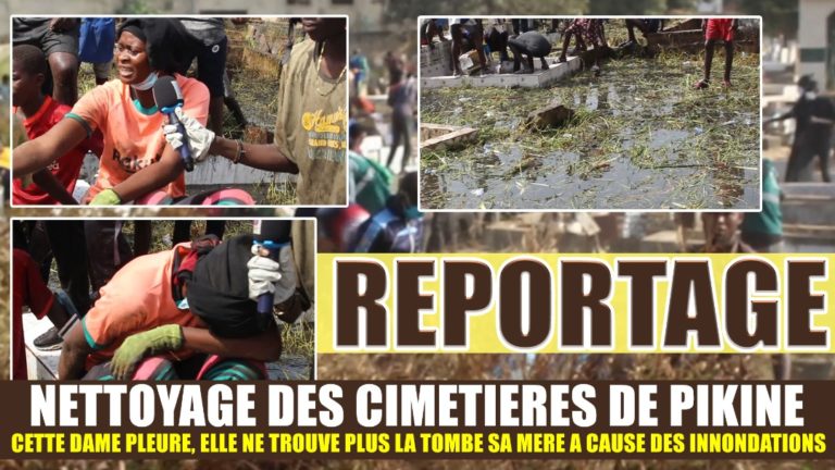 Incroyable - Cette Femme Pleure, Elle ne Trouve Plus la Tombe de sa Mére-Nettoyage des Cimitiéres de