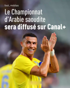 Le Championnat d'Arabie saoudite sera diffusé sur Canal+