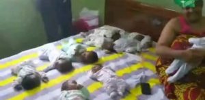 Une femme donne naissance à 9 bébés