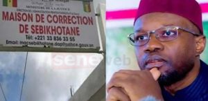 Prison de Sébikotane : la lettre de Ousmane Sonko