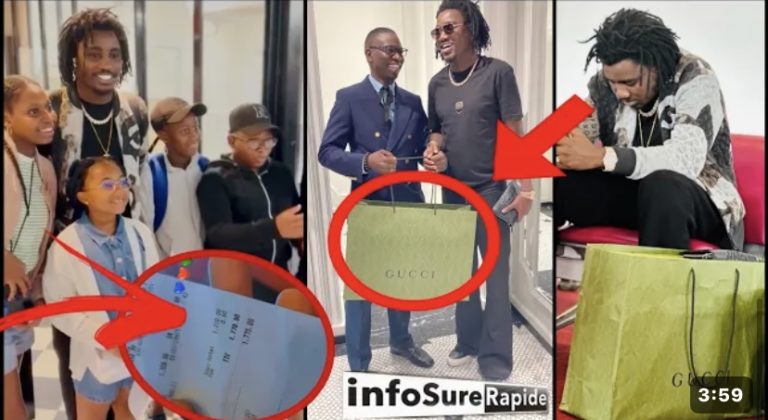(Vidéo) – France: Waly Seck achète des sandales à 1.200.000 Fcfa.