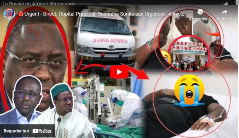 🛑Urgent - Direct: Hopital Principal, Ousmane Sonko aux Urgences -4 Avocats Constituent pour Juan