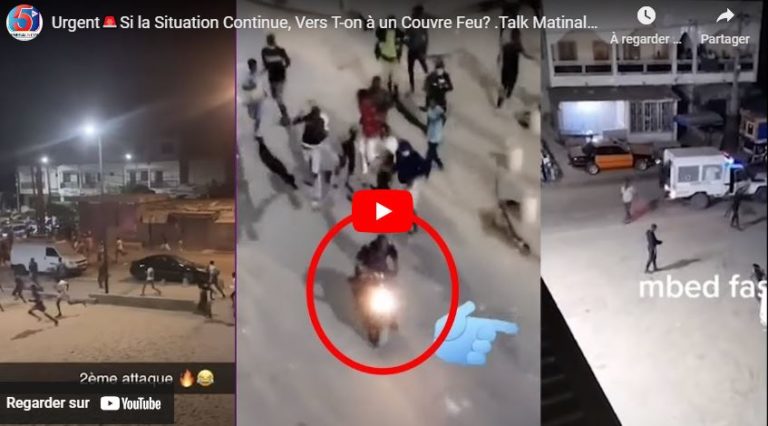 Urgent🚨Si la Situation Continue, Vers T-on à un Couvre Feu? .Talk Matinal Pose le Débat
