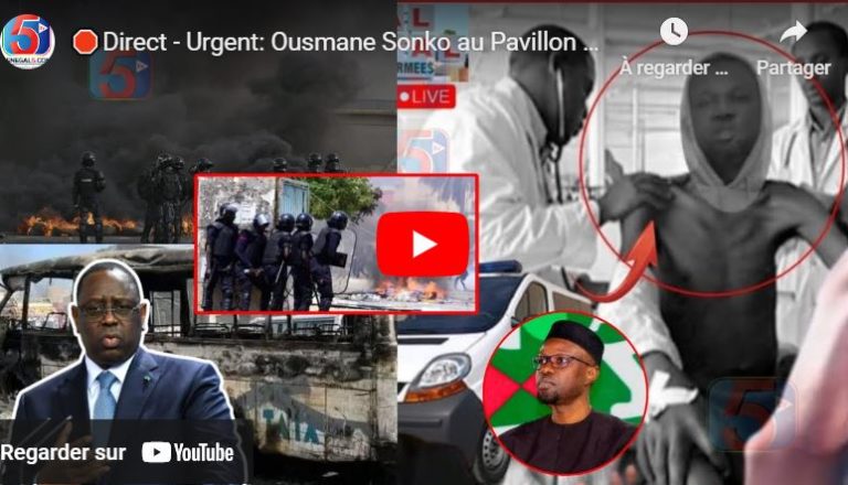 🛑Direct - Urgent: Ousmane Sonko au Pavillon Spécial -Ça Ch@uff Attaque Terr0riste Déjoué