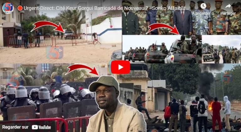 🛑Urgent-Direct: Cité Keur Gorgui Barricadé de Nouveau ? - Sonko Affaiblit - Armée Prépare la Guerr€