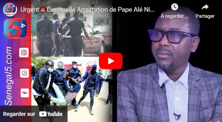 Urgent🚨Éventuelle Arrestation de Pape Alé Niang “ Cette Fois ci c’est Der…”