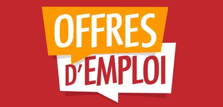Les 13 Offres d’emplois et de stages du 22 Août 2023