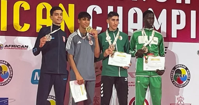Championnats d’Afrique de Karaté: Deux médailles de bronze d’entrée pour le Sénégal !