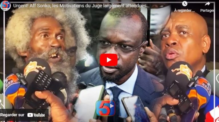 Urgent! Aff Sonko, les Motivations du Juge largement attendues…
