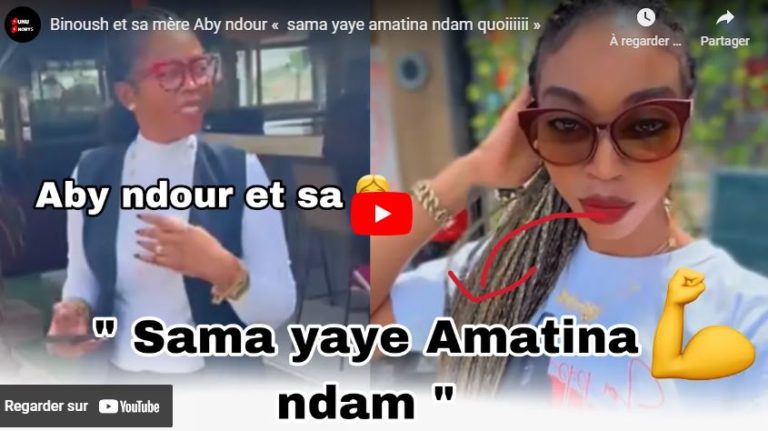 (Vidéo) – Plainte de Viviane contre Aby Ndour: « Sama yaye amatina ndam… », Binou.