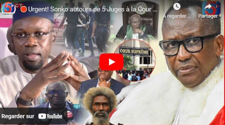🛑Urgent! Sonko autours de 5 Juges à la Cour Suprême et la CEDEAO Tranche -Tension Monte -Report