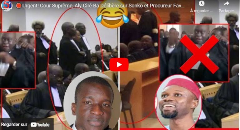 🛑Urgent! Cour Suprême, Aly Ciré Ba Délibère sur Sonko et Procureur Favorable…