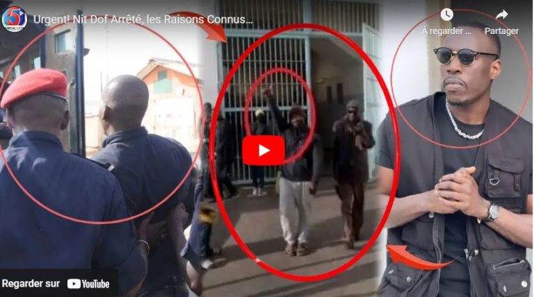 Urgent! Nit Dof Arrêté, les Raisons Connus…