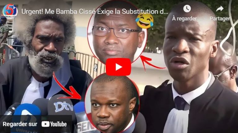 Urgent! Me Bamba Cissé Exige la Substitution de la DGE par la CENA…