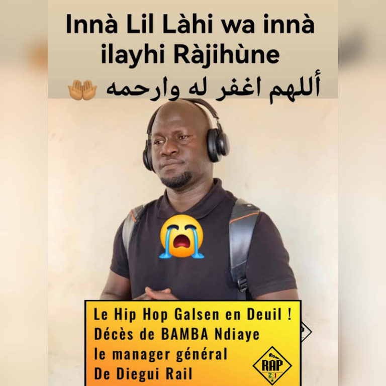 Nécrologie : Mouhamadou Bamba Ndiaye de Diegui-Rails n’est plus