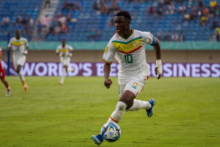 Amara Diouf, le jeune attaquant de Génération Foot que l'Europe s'arrache
