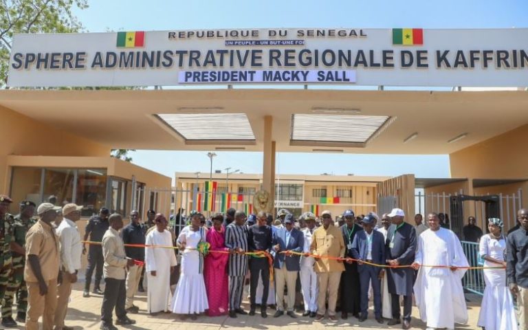 Kafrine : inauguration de la sphère administrative régionale (SAR) par le président Macky Sall