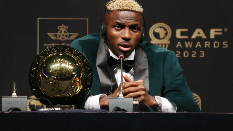 CAF Awards 2023 : Victoir Osimhen, Ballon d’Or africain