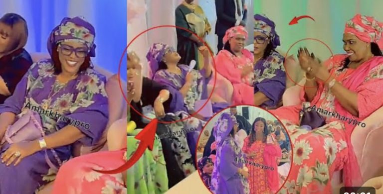 (Vidéo) – Quand Pape Ndiaye Thiopet fait danser la première dame Marième Faye Sall. A mourir de rire !