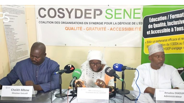 Manifestations, grèves d’enseignants : la Cosydep prône la maitrise des "facteurs endogènes" pour sauver l’année