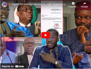 🛑Urgent! Aff Sonko, la Décision du Juge -Jugement en audience Spéciale -Finance Lobby: Mbaye Cissé…