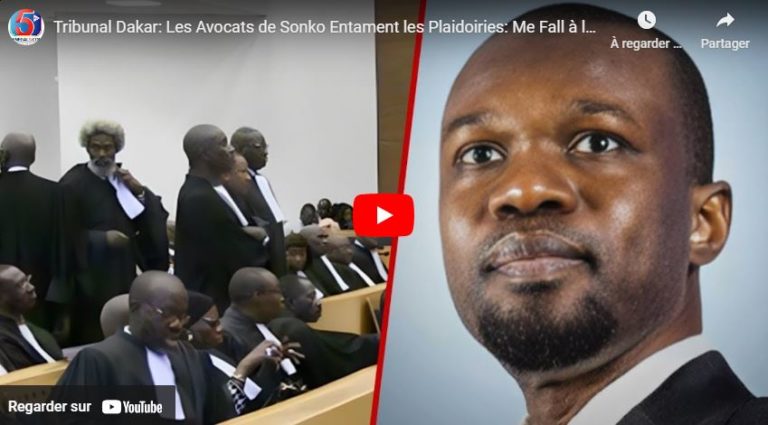 Tribunal Dakar: Les Avocats de Sonko Entament les Plaidoiries: Me Fall à la Barre…