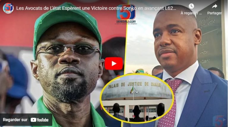 Les Avocats de L’état Espèrent une Victoire contre Sonko en avançant L622 et 623