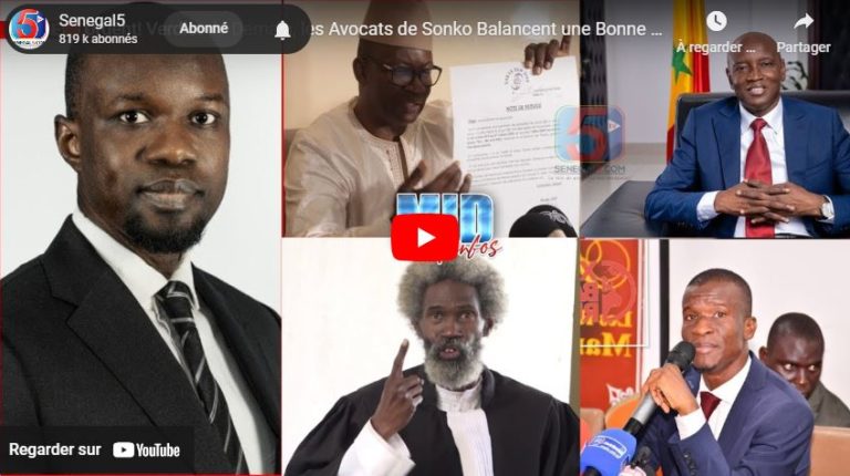 🛑Urgent! Verdict de Demain, les Avocats de Sonko Balancent une Bonne Nouvelle -Aly Ngouille à la S.U