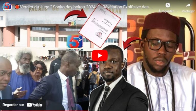 🛑Verdict du Juge “ Sonko day bokou 2024…” : Révélation Expl0sive des Maras